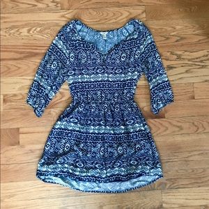 Floral bohemian dress